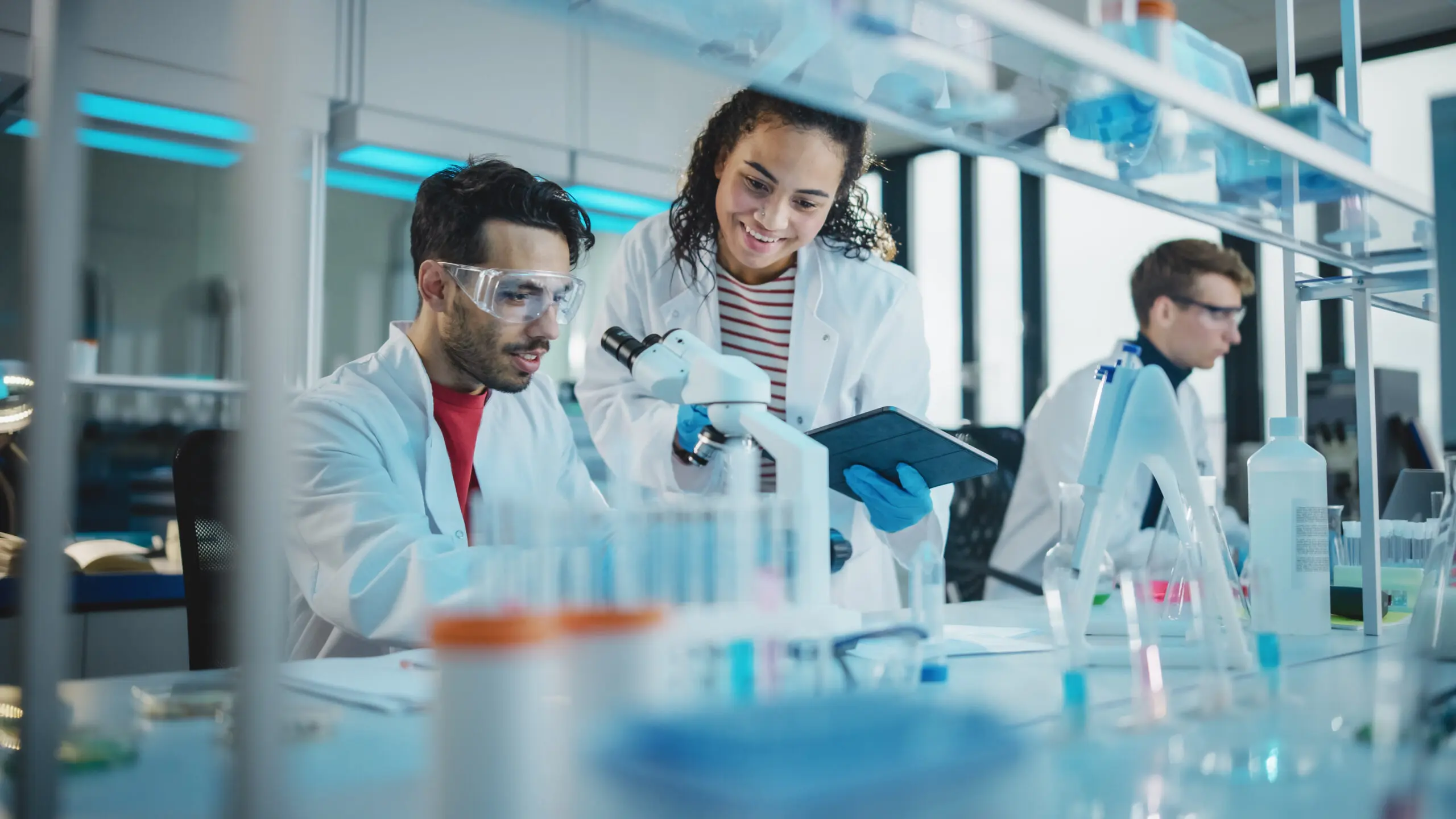 Laboratoire équipé